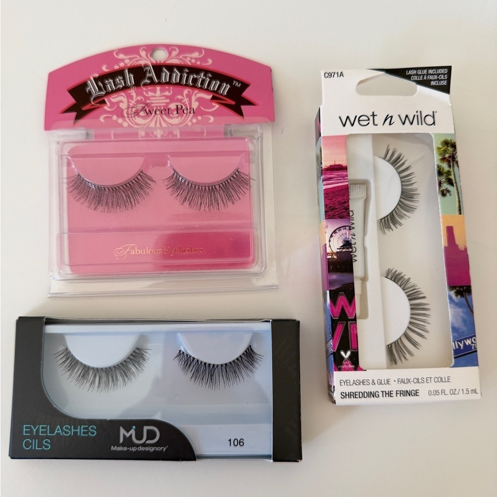 Eyelashes Set 3pc - Picture 1 of 5